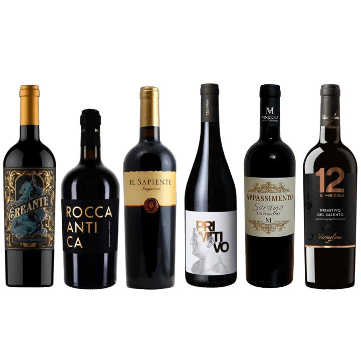 Italian Favorites wine bottle