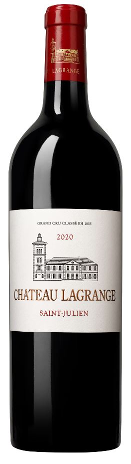 Chateau Lagrange Saint-Julien 3. Cru Classé 2020 i trækasse wine bottle