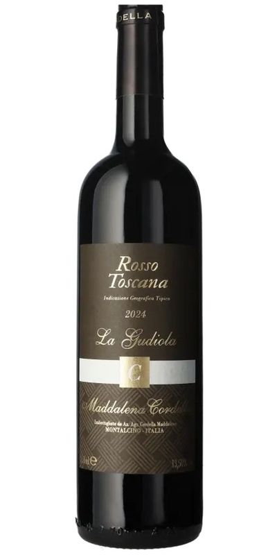 Cordella, Rosso Toscana, La Gudiola 2024 wine bottle