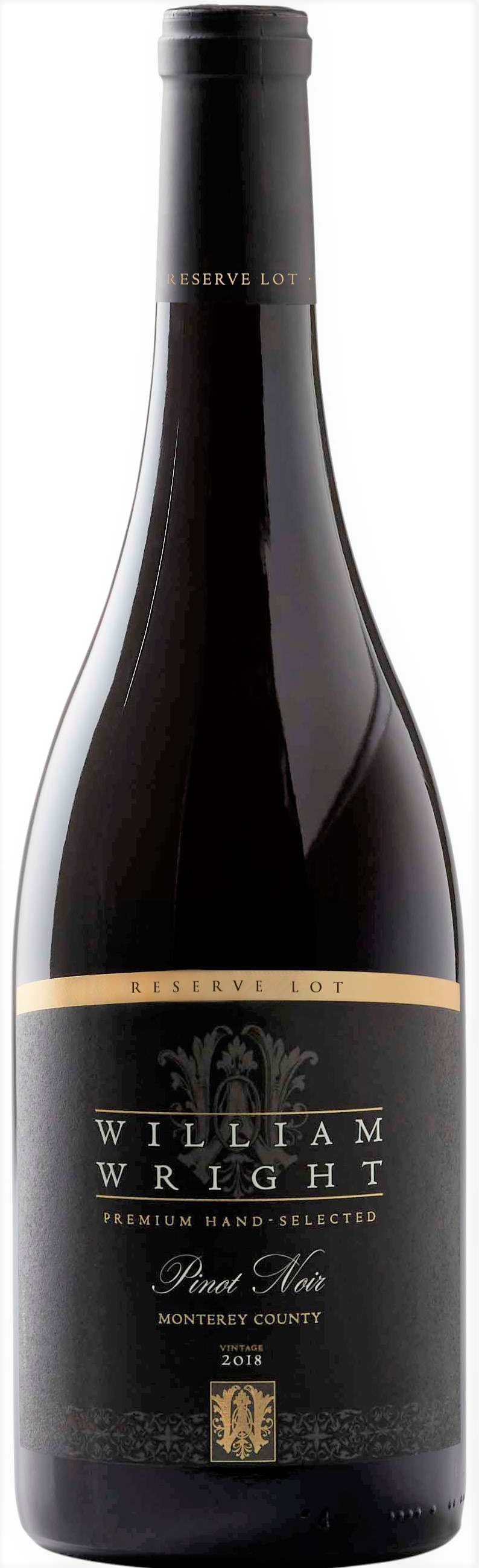 Scheid William Wright Reserve Pinot Noir 2018 wine bottle