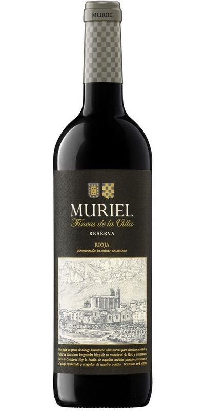 Bodegas Muriel, Rioja Reserva, Fincas de la Villa 2019 wine bottle