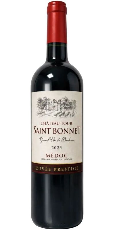 Château Tour Saint Bonnet, Cuvée Prestige Médoc 2023 wine bottle