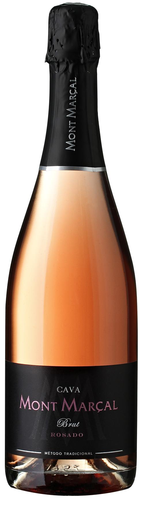 Mont Marcal Cava Rosado Brut, økologisk wine bottle