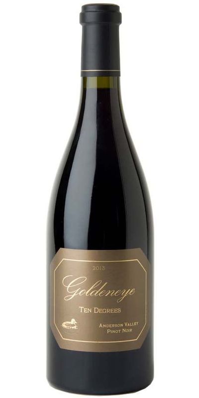 Goldeneye, Ten Degrees Pinot Noir 2022 wine bottle