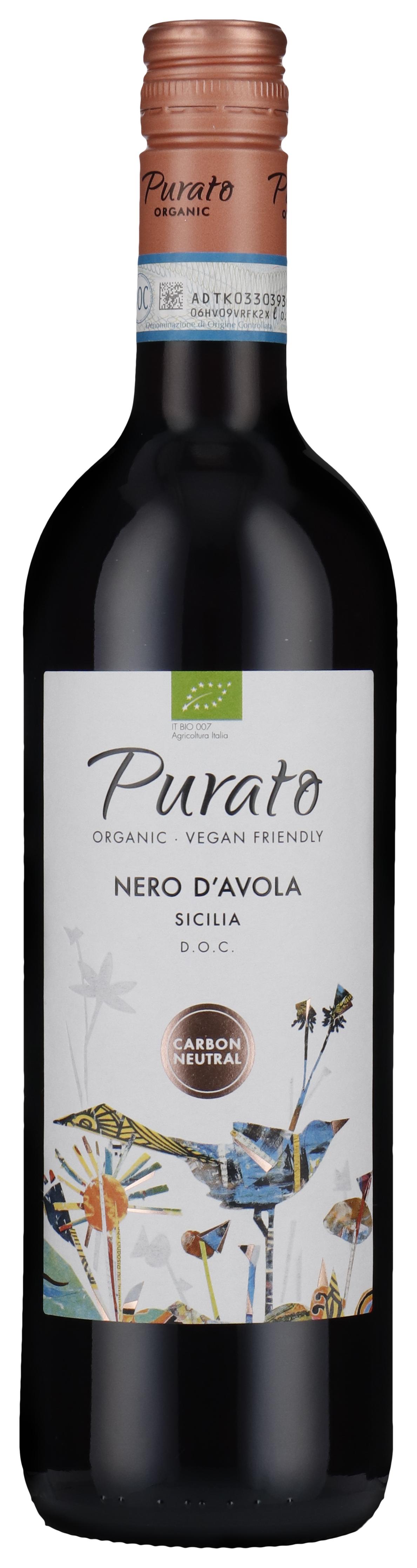 Nero d´Avola 2025 wine bottle