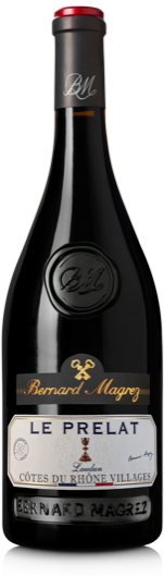 Bernard Magrez Côtes du Rhône-Villages Laudun Le Prelat 2019 wine bottle