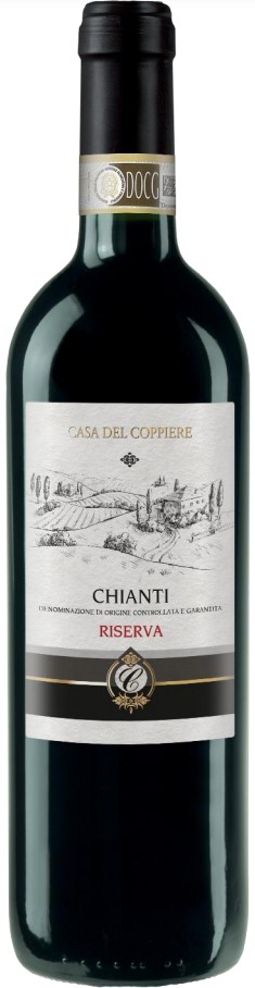 Casa del Coppiere Chianti DOCG Riserva 2020 wine bottle