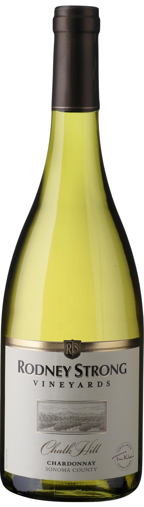 Rodney Strong Chalk Hill Sonoma County Chardonnay wine bottle