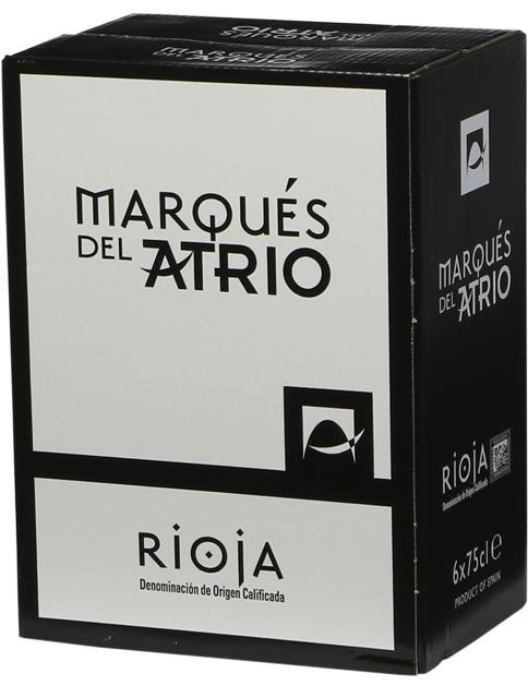 Marqués del Atrio Rioja Blanco D.O. wine bottle
