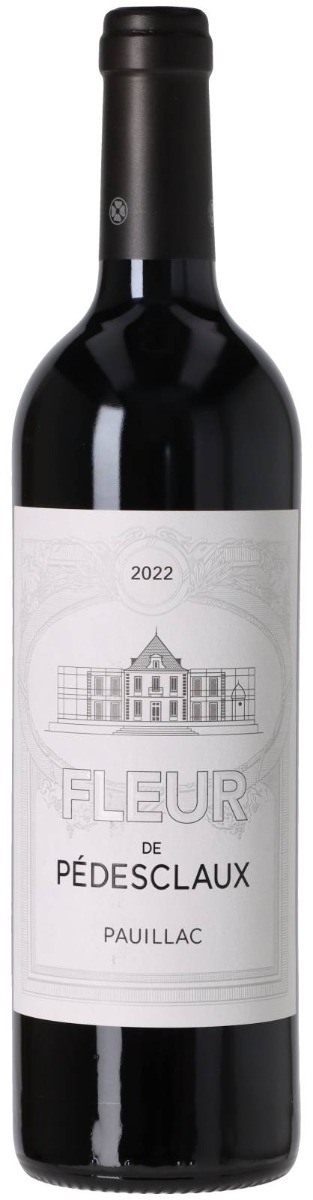 Fleur de Pedesclaux Paulliac 2022 wine bottle