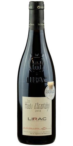 Hauts d'Acantalys, Lirac Rouge 2021 wine bottle