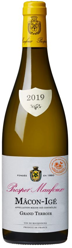 Prosper Maufoux Mâcon-Igé Grand Terroir 2019 wine bottle
