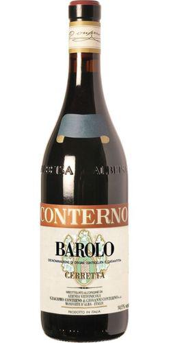 Giacomo Conterno, Barolo Cerretta 2020 wine bottle