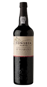 Fonseca 10 års Tawny Port wine bottle