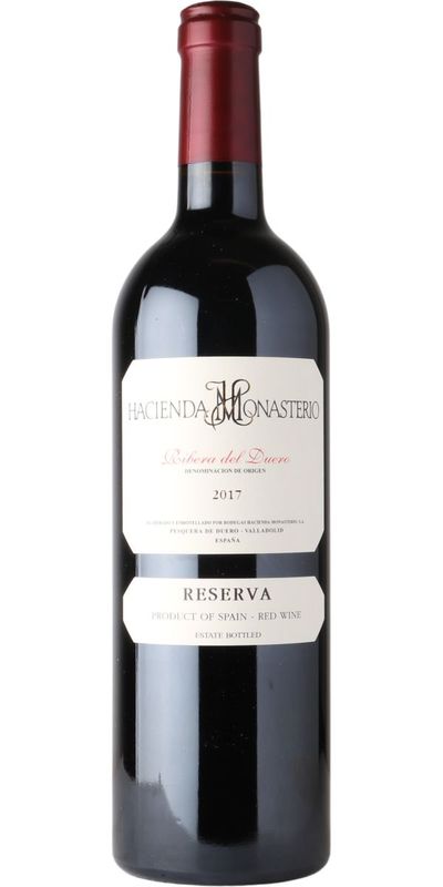 Hacienda Monasterio, Ribera del Duero Reserva 2020 Øko wine bottle