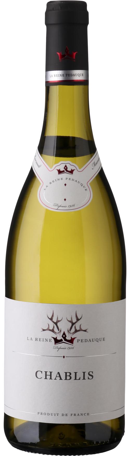La Reine Pedauque Chablis wine bottle
