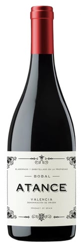 Risky Grapes (Mustiguillo) Atance Bobal 2021 ØKO wine bottle