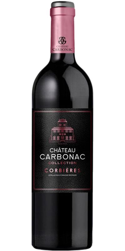 Chateau Carbonac, Corbieres 2022 wine bottle