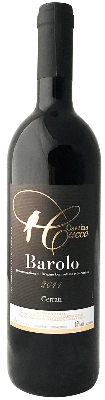 Cascina Cucco Barolo DOCG Cerrati 2011 wine bottle