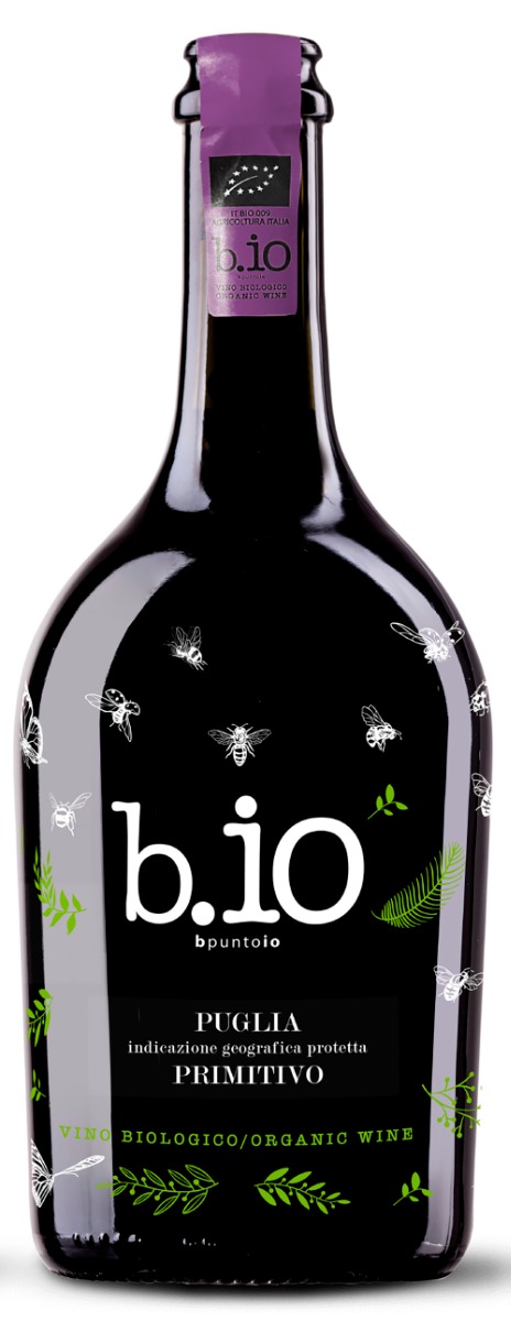 Cevico B.io Primitivo IGP 2021 wine bottle