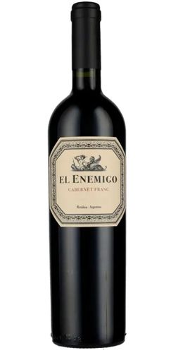 El Enemigo, Cabernet Franc Mendoza 2021 wine bottle