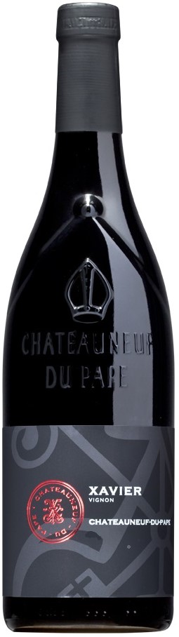 Xavier Châteauneuf du Pape 2017 wine bottle