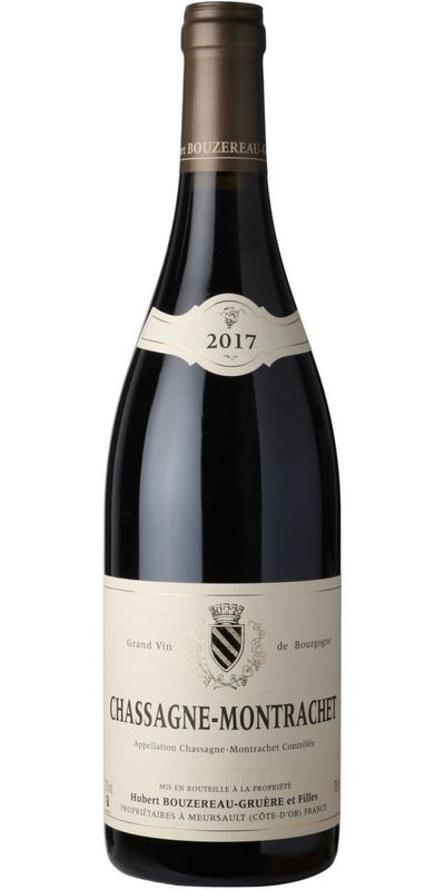 Hubert Bouzereau Gruere et Filles, Chassagne Montrachet Rouge 2023 wine bottle