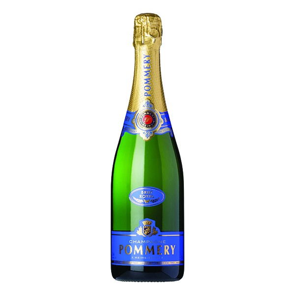 Pommery Brut Royal Champagne wine bottle