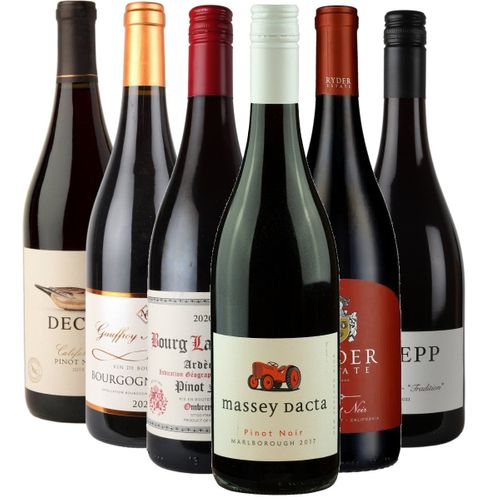 Smagekasse - Pinot Noir wine bottle