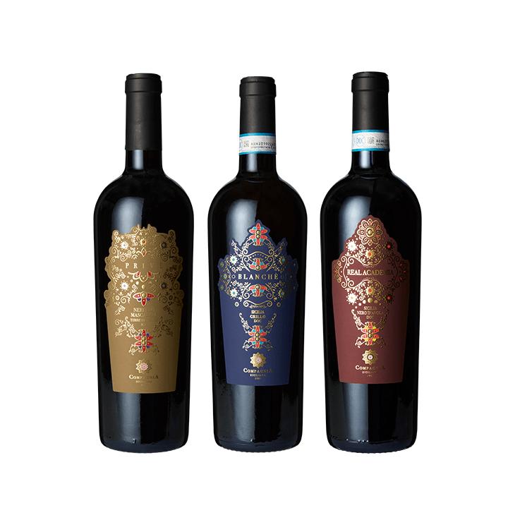 Compagnia Siciliana 1921 Gavekasse wine bottle