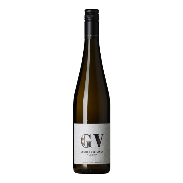 Winzer Krems Grüner Veltliner "GV" wine bottle