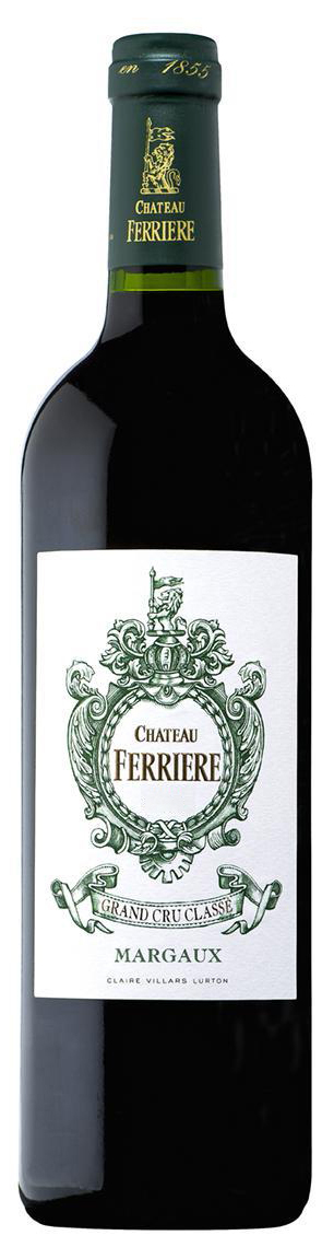 Château Ferrière Margaux 3. Cru Classé 2020 ØKO i trækasse wine bottle