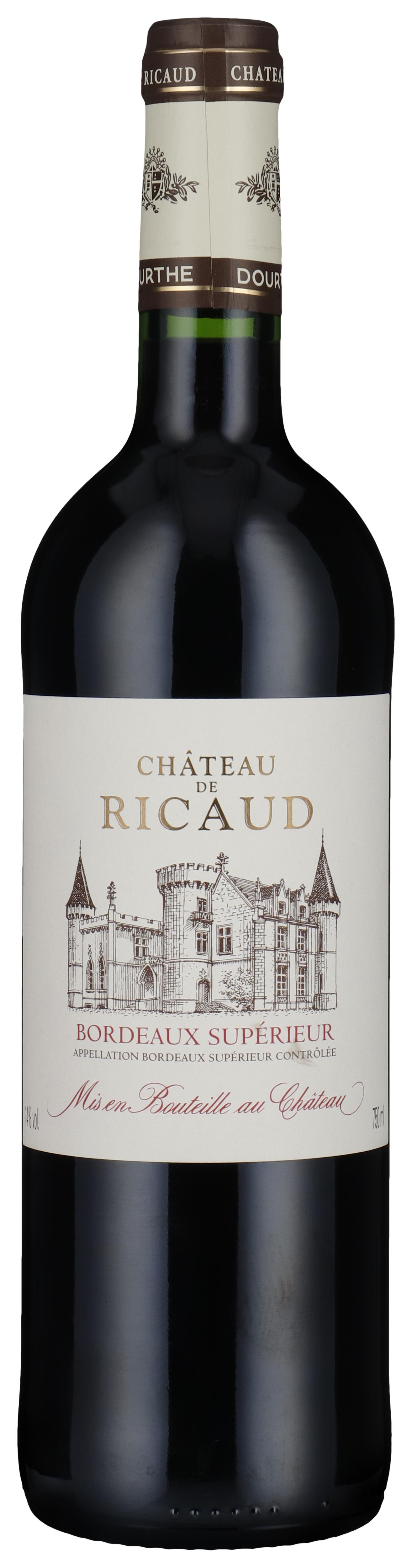 Château de Ricaud - Rouge 2020 wine bottle