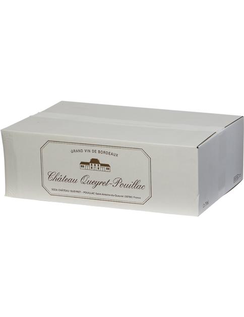Château Queyret-Pouillac Bordeaux Supérieur Rouge økologisk wine bottle