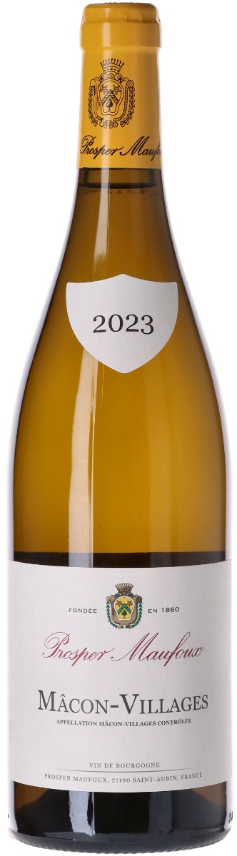 Prosper Maufoux Mâcon-Villages 2023 wine bottle
