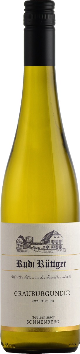 Rudi Rüttger Grauburgunder trocken Pfalz 2021 wine bottle