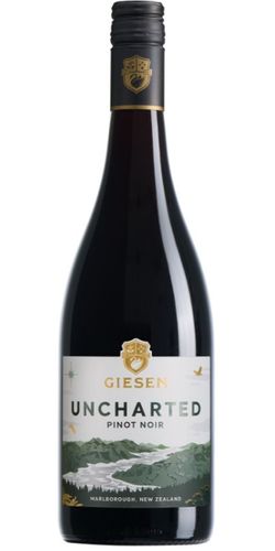 Giesen, Uncharted Marlborough Pinot Noir 2023 wine bottle