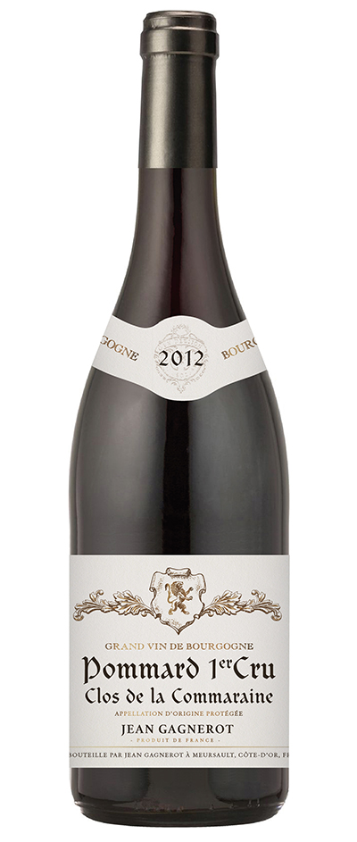 Jean Gagnerot Pommard 1er Cru Clos de la Commaraine 2012 wine bottle