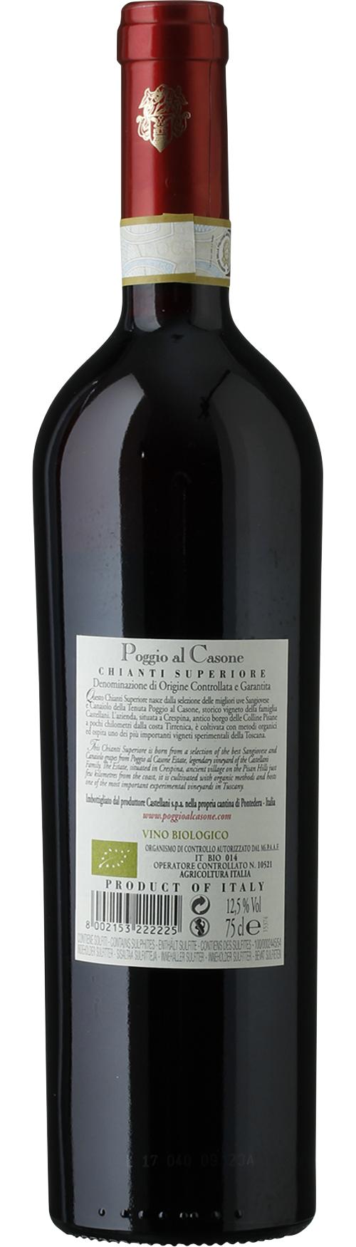 Castellani Poggio al Casone Chianti Superiore DOCG wine bottle