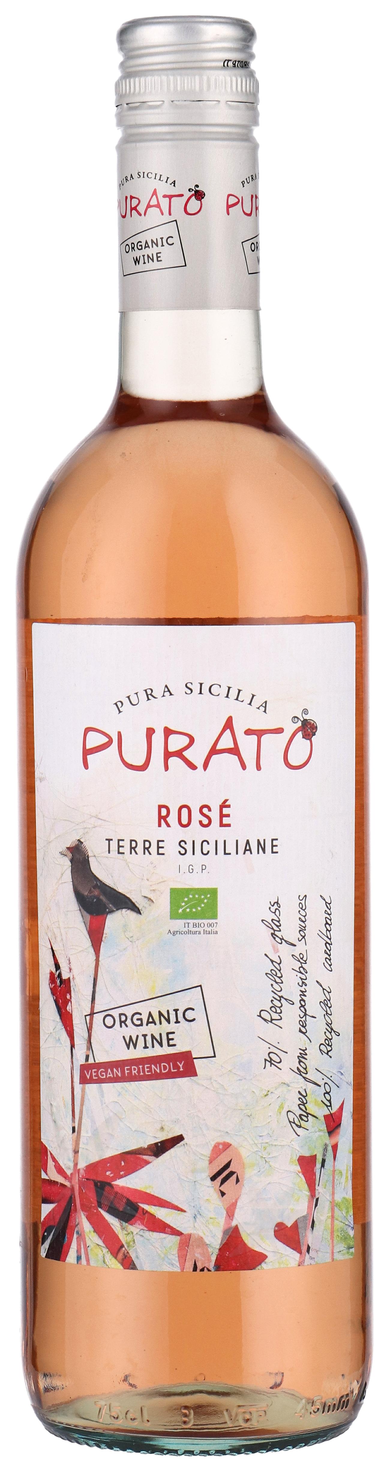 Rosé 2023 wine bottle