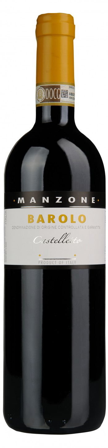 Manzone Barolo DOCG Castelletto 2015 wine bottle