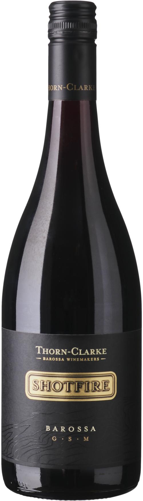 Thorn-Clarke Shotfire GSM wine bottle