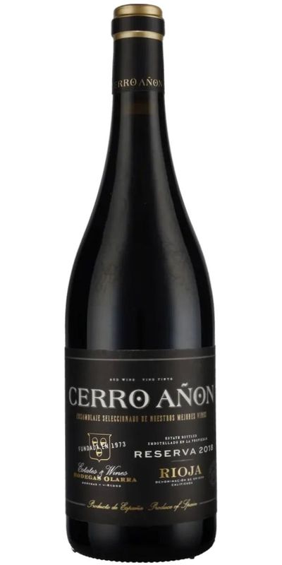 Bodegas Olarra, Cerro Añón Rioja Reserva 2019 wine bottle