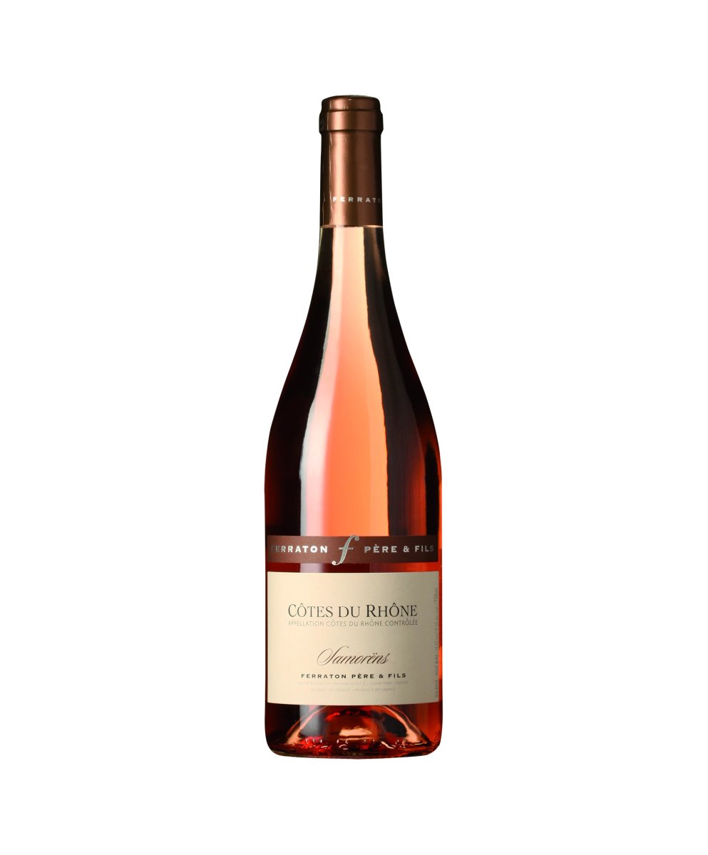 Ferraton Père & Fils Côtes du Rhône Rosé Samorëns wine bottle