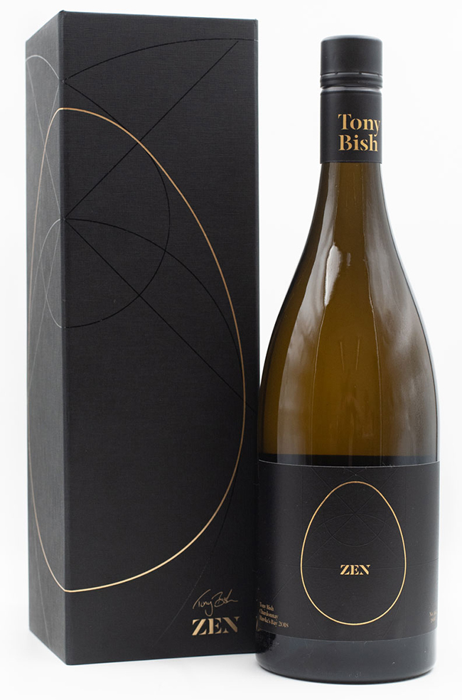 Tony Bish Zen Chardonnay Hawke's Bay 2018 - GIFT BOX wine bottle