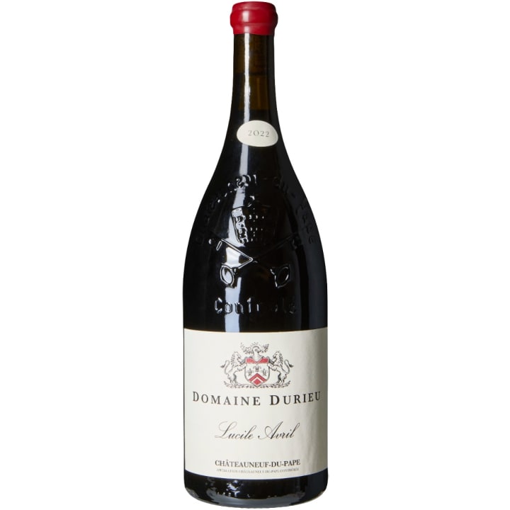 Domaine Durieu Chateauneuf du Pape Lucile Avril 2022 Magnum 1,5 L wine bottle