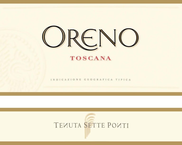 Sette Ponti Oreno 2015 (6 liter) wine bottle