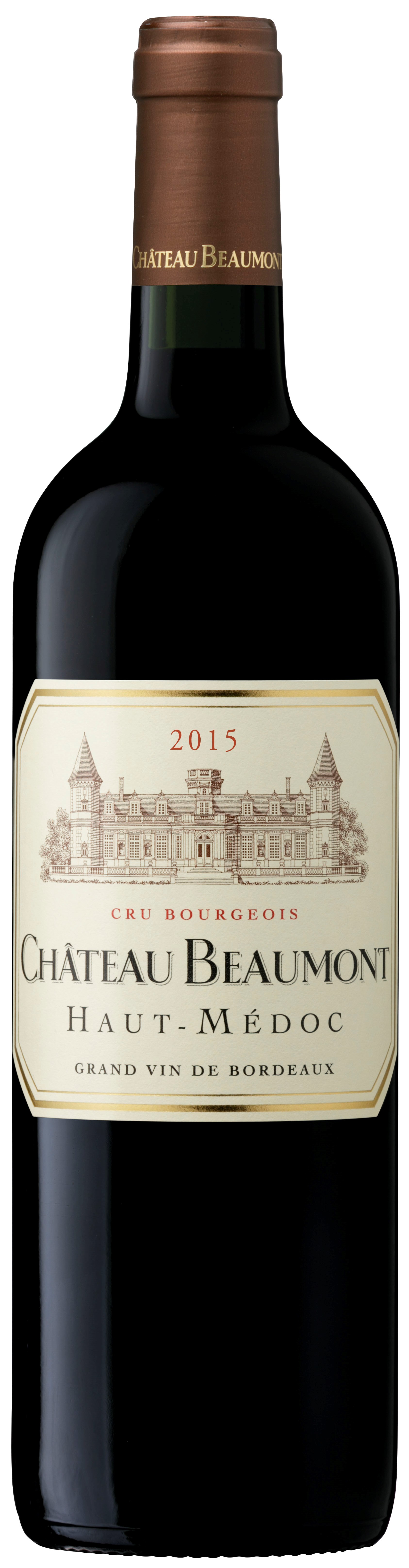 Château Beaumont Haut-Médoc 2015 wine bottle