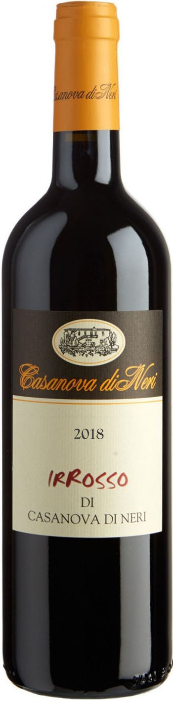 Casanova Di Neri Irrosso 2018 wine bottle