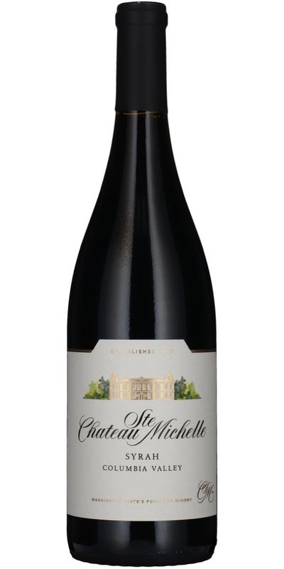 Chateau Ste Michelle, Syrah 2020 wine bottle
